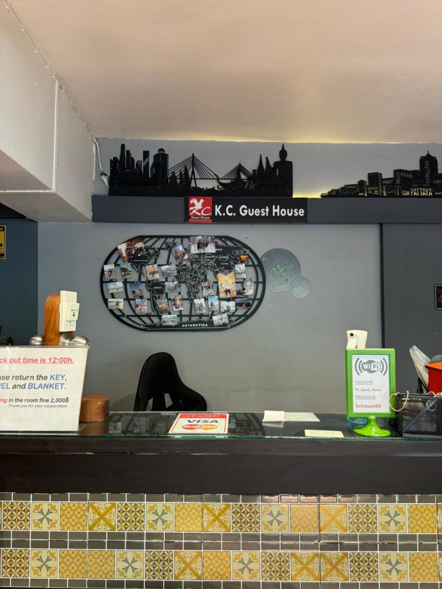 Kc Guest House Bangkok Luaran gambar